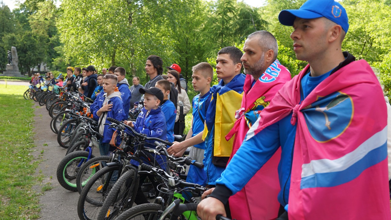 Благодійний велопробіг з нагоди Дня вишиванки