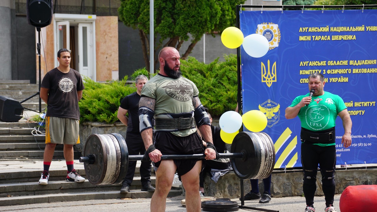 Відбувся благодійний захід з богатирського  багатоборства