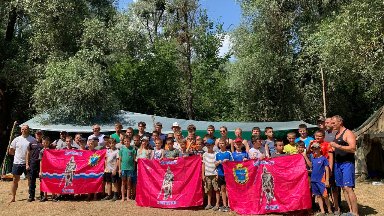 Спортивно-військово-патріотичні збори у селі Мгар: відпочинок, навчання та єднання