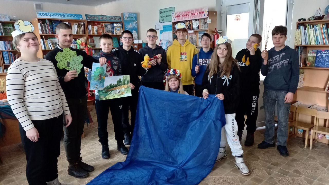 Літературна мозаїка у книгозбірні