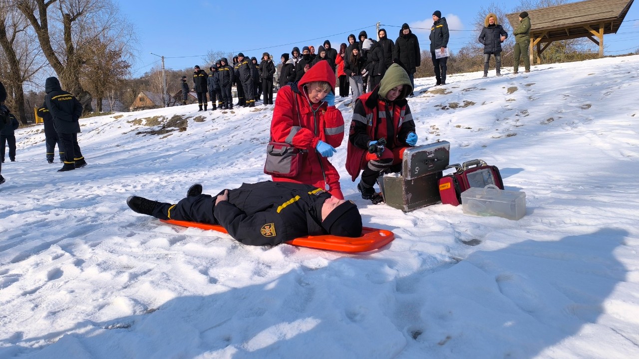 Відбулися навчання з безпеки на тонкій кризі