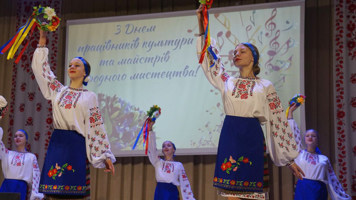 Працівники культури приймали вітання з професійним святом