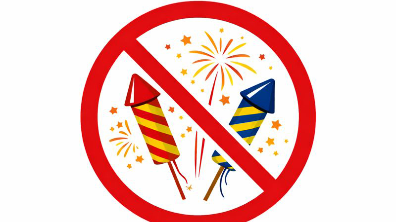 Увага! Феєрверки та петарди заборонено!