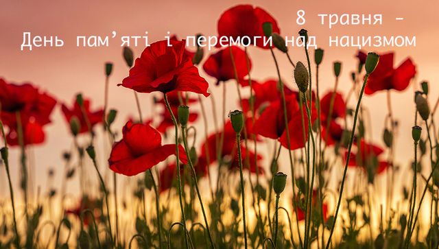 Пам’ятаємо заради майбутнього: 8 травня — День пам’яті та перемоги над нацизмом у Другій світовій війні
